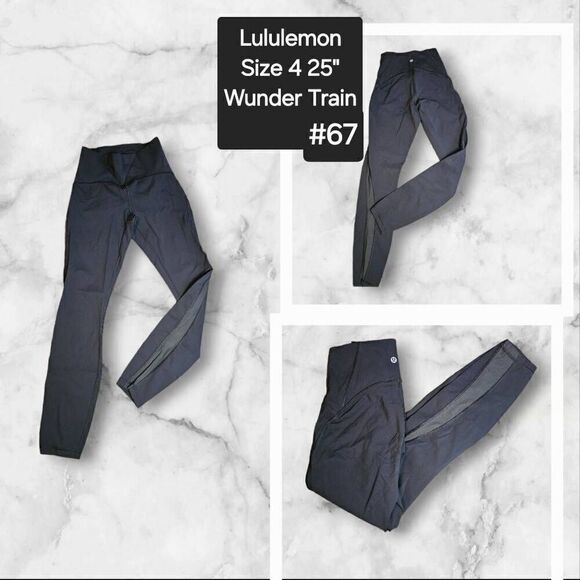 Lululemon Size 4 Wunder Train - Picture 1 of 5